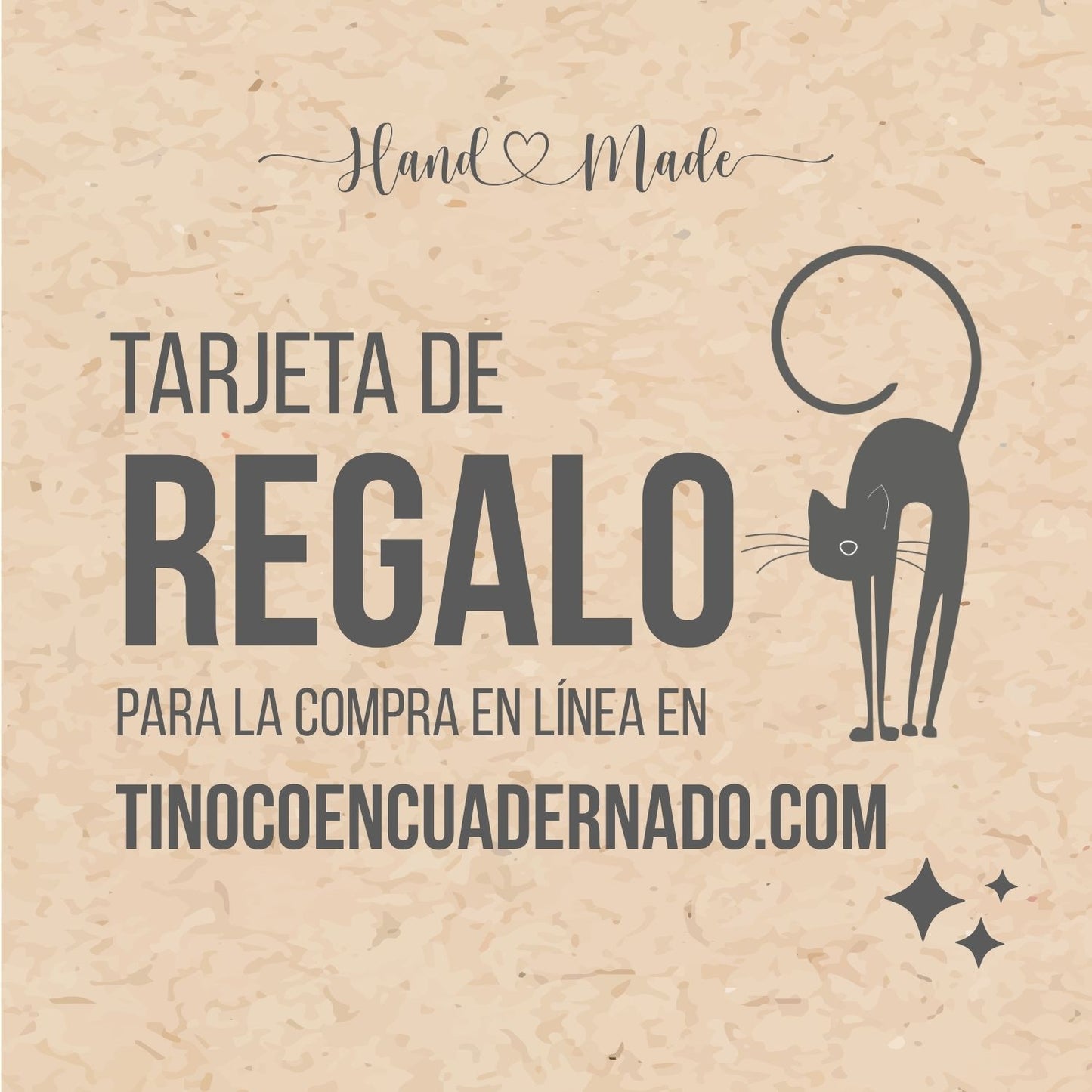 Tarjeta de regalo Tinoco Encuadernado