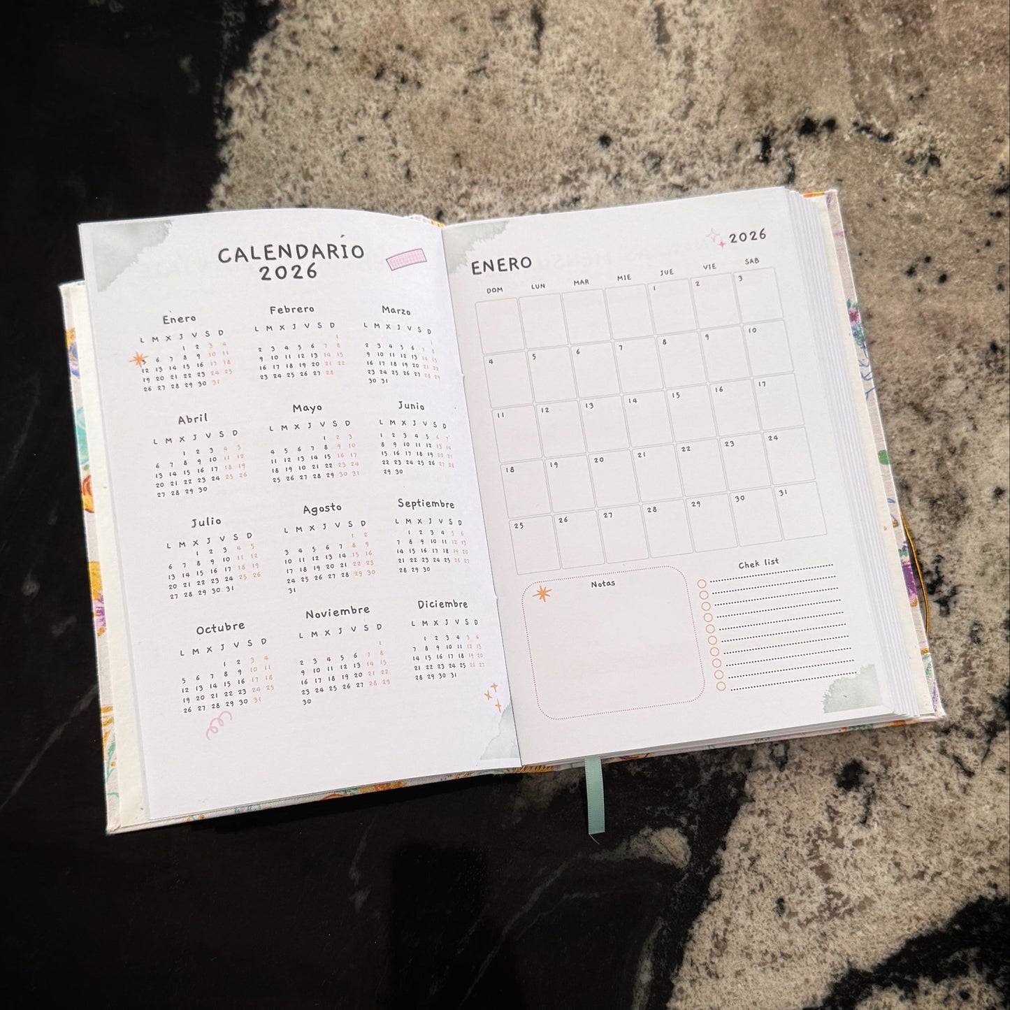 Agenda semanal 2026