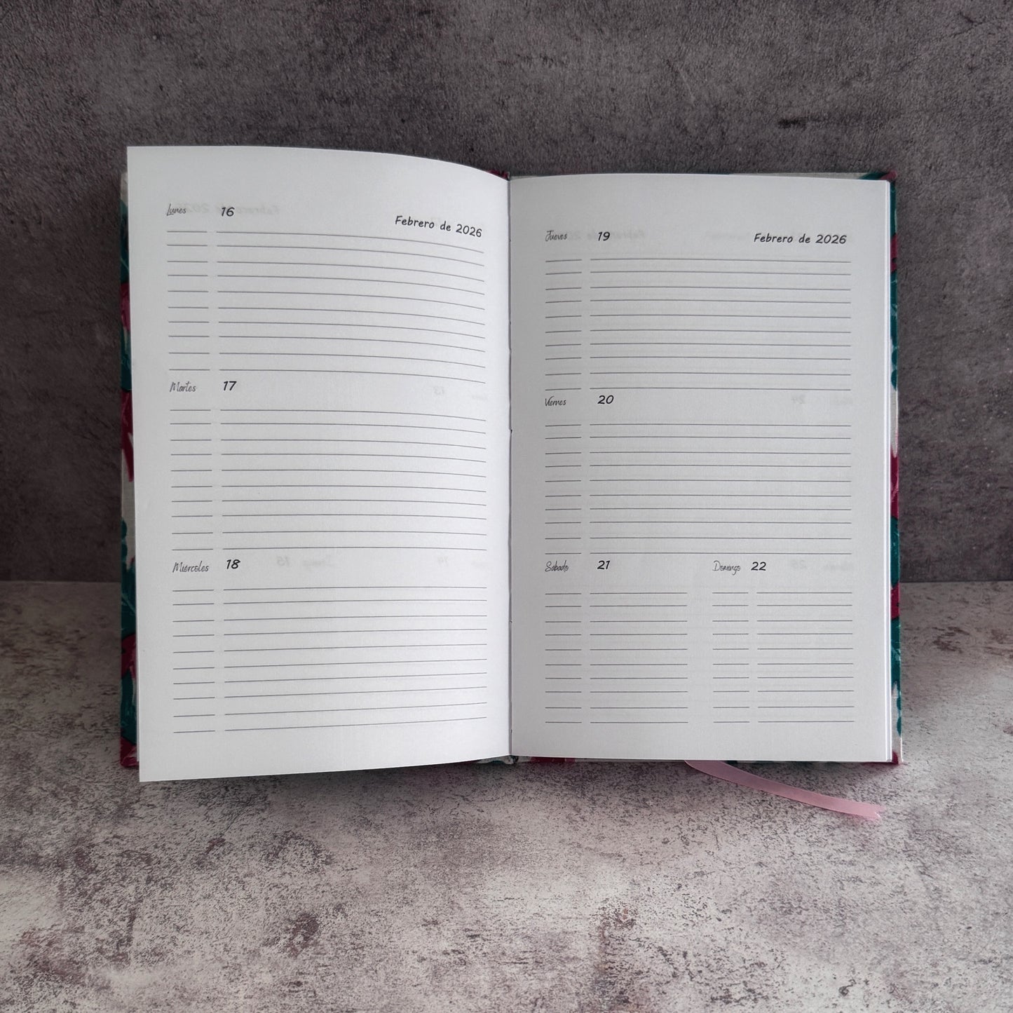 Agenda Semanal Orgánica