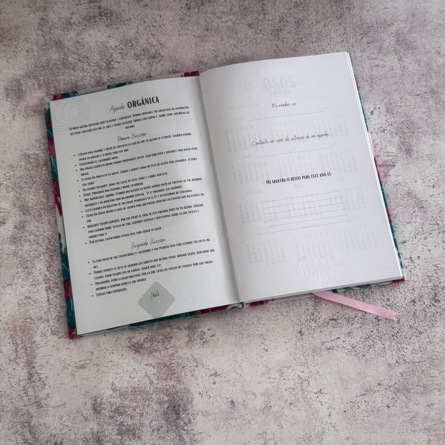 Agenda Semanal Orgánica