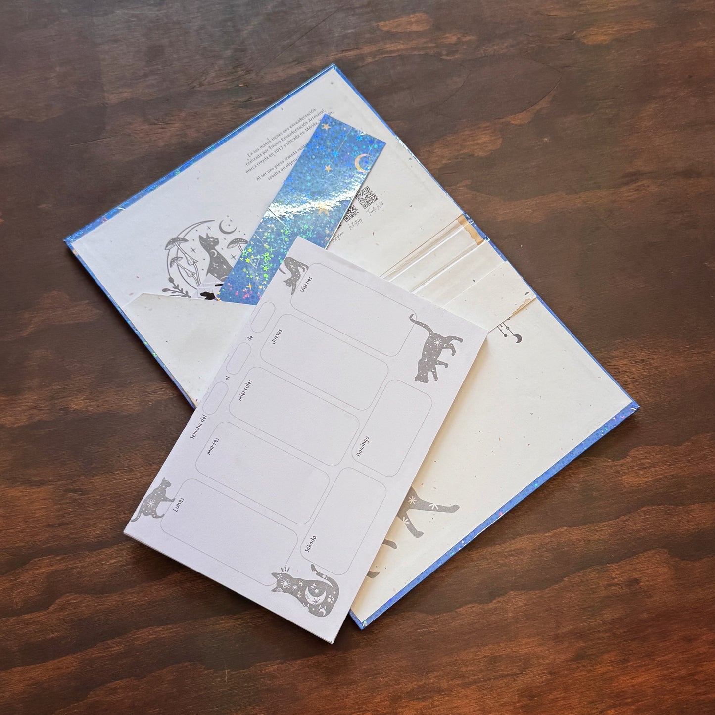 Planner Gato Azul